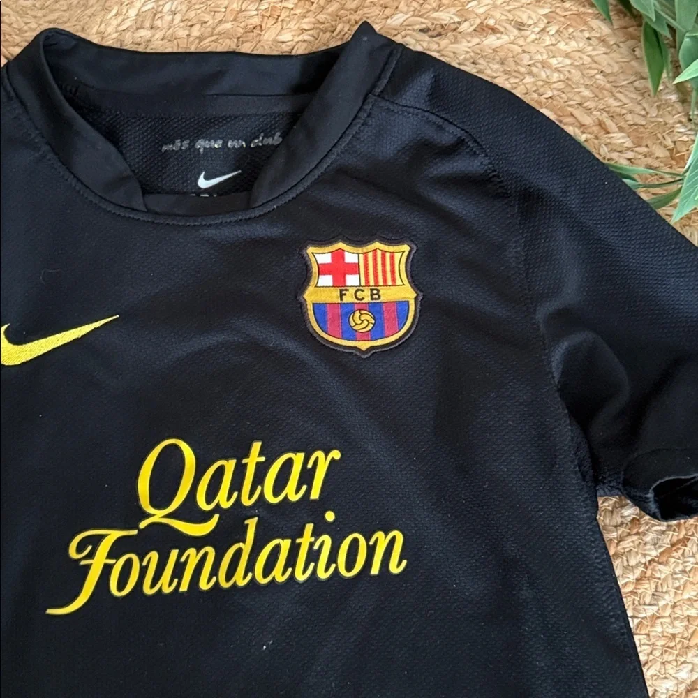 Nike 2011/2012 FC Barcelona Eduardinho Jersey Black Size S (6-7 Yrs)